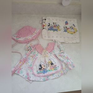 Vintage baby mickey minnie Mouse 🐭 dress